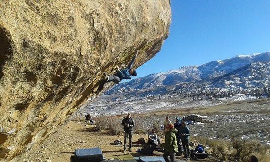 The most badass looking boulder on the planet  © DJ Nelson
