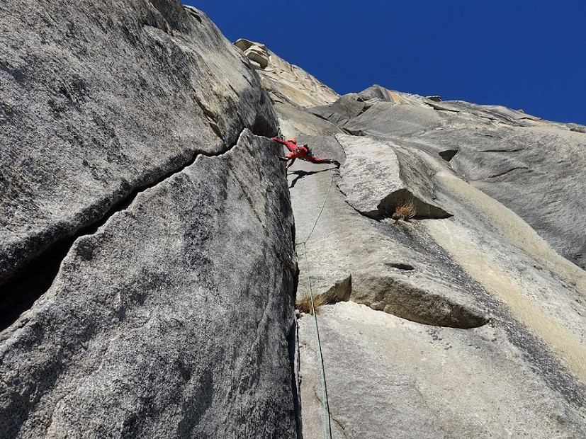 Jacob on Pitch 21 of Freerider  © Pete Whittaker