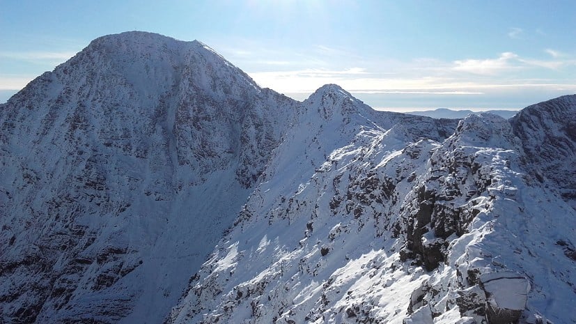 Looking back along the ridge to Carrauntoohil - the best bit of the round if scrambling is your bag  © Stephen McAuliffe