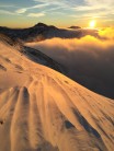 Alpine sunset from Ben More