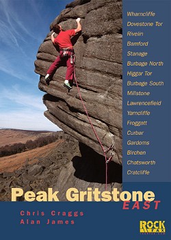 Peak Gritstone East Rockfax cover  © Rockfax