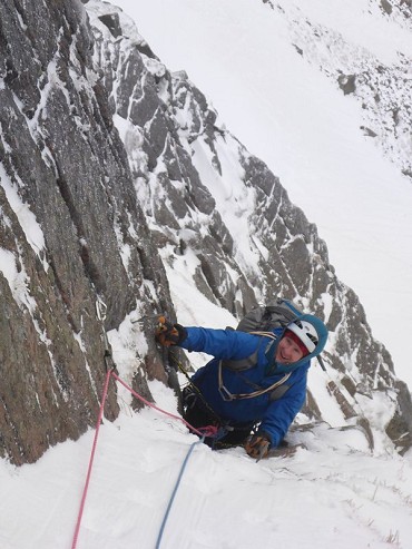 Climbing in the Magni  © Dave Saunders