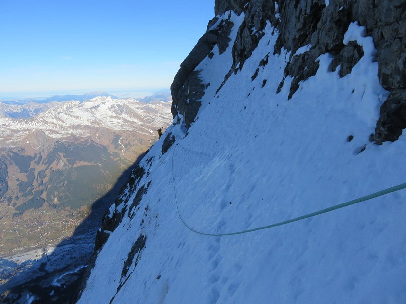 Looking back on the Traverse of the Gods  © Daniel Moore