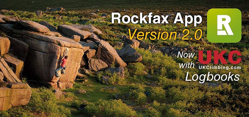 Rockfax App Version 2.0 - Montage