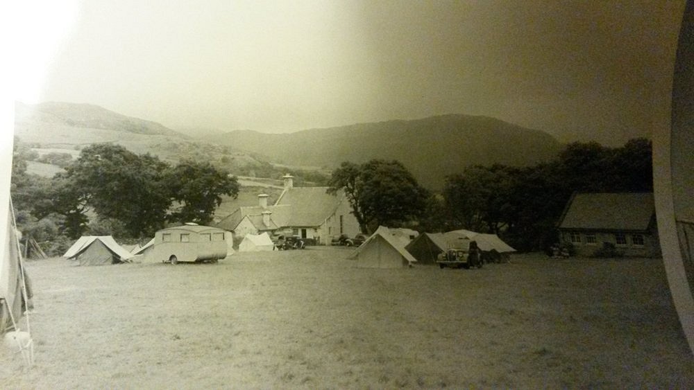 Beddgelert Campsite, N. Wales. 1951  © llechwedd