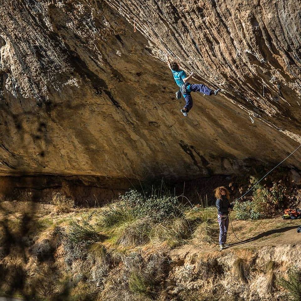Stefano Ghisolfi on First round, first minute, 9b. Margalef, Spain  © Paolo Sarto