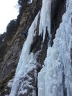 Ice climbing Sottoguda Italy