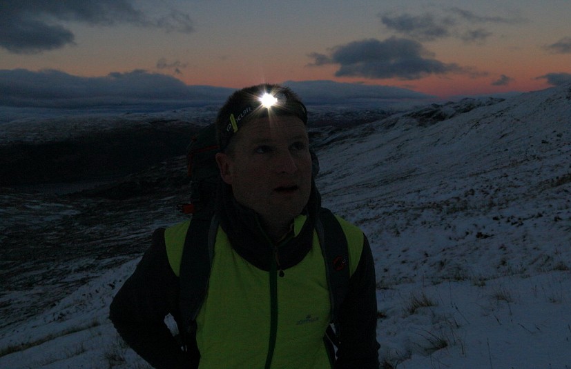 It's not the most comfortable headtorch I've ever used  © Dan Bailey