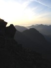 Cuillin ridge, sunrise