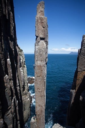The Totem Pole: quite possibly one of the World's best rock climbing features  © Rob Greenwood - UKClimbing