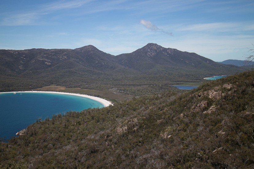 Wineglass Bay, with Mount Freycinet in the background  © Rob Greenwood - UKC