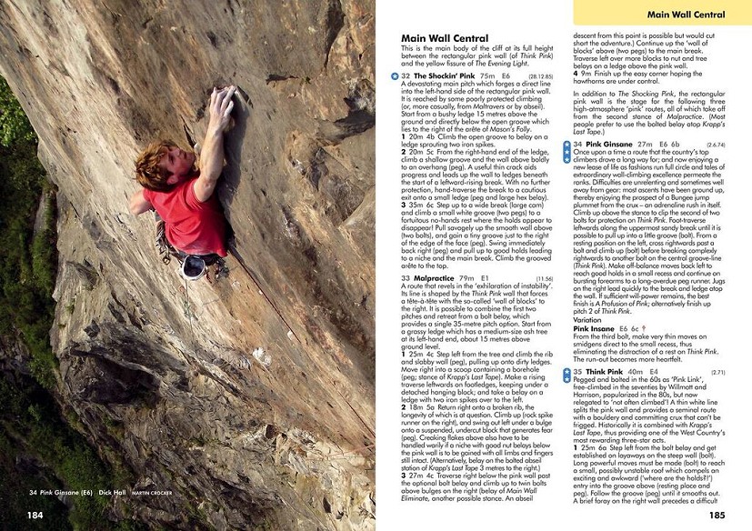 Avon Gorge Sample Page  © Climbers Club
