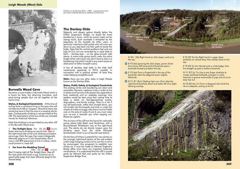 Avon Gorge Sample Page (Individual)  © Climbers Club