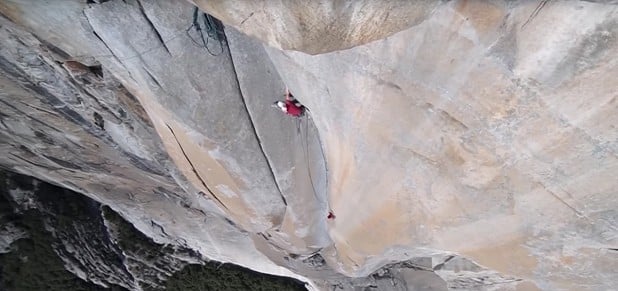 Pete Whittaker Rope Soloing El Cap  © Two Muppets