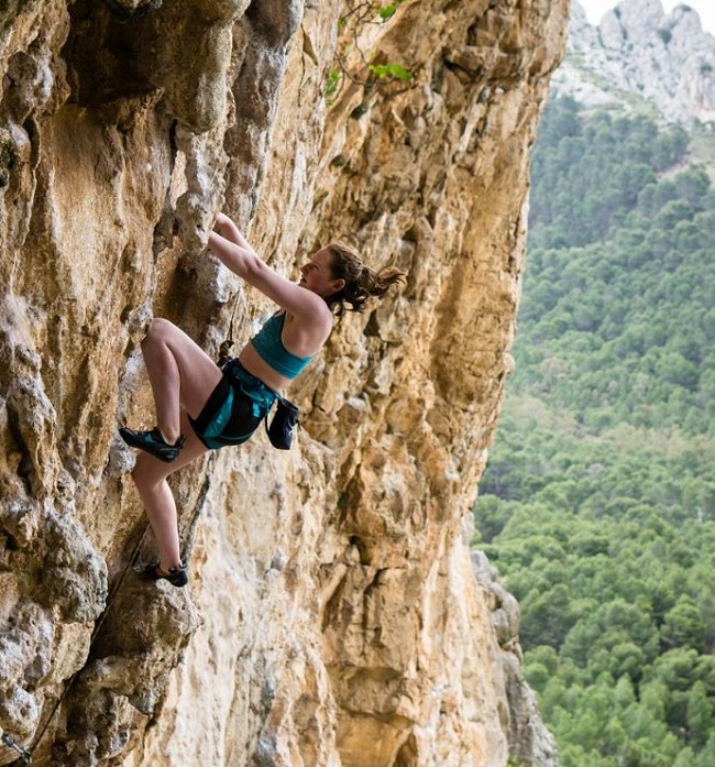 Eilidh Vass-Payne sport climbing  © UKC Articles