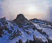 Oil Painting - 'The Rock Castles of Glyder Fawr'