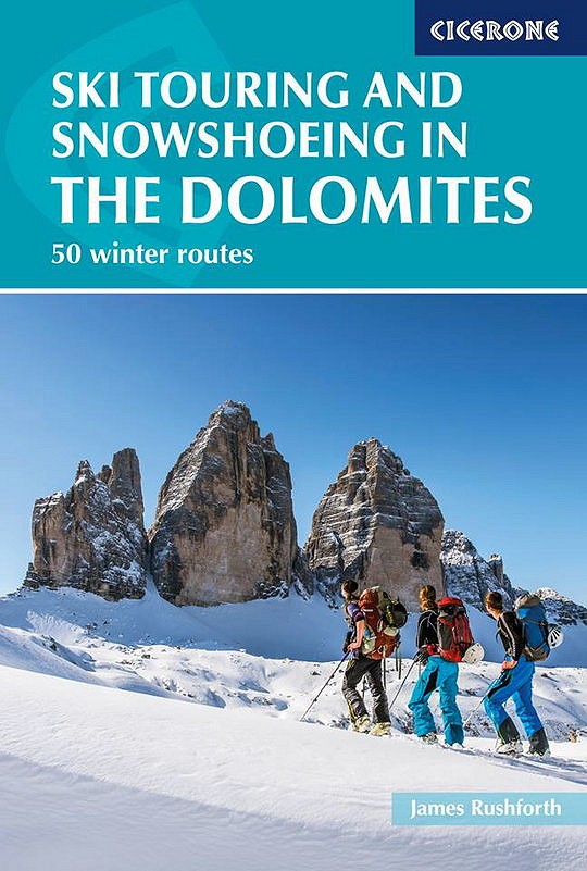 Dolomites ski & snow shoeing cover shot