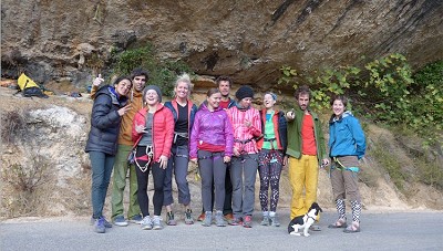 PRO-CLIMBERS COACHING in Spain with Rockbusters, Courses, holidays, expeditions, accommodation Premier Post, 2 weeks @ GBP 35pw  © Rockbusters