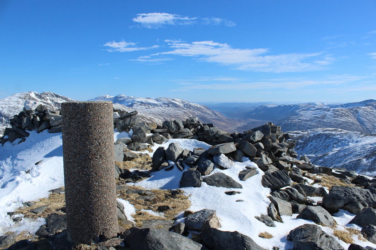 The summit of Beinn Fhada  © Kevin Woods