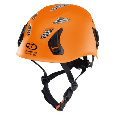 Stark Helmet Orange  © Climbing Technology