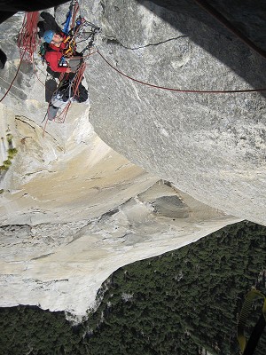 Alex Haslehurst on El Cap  © Rob Greenwood