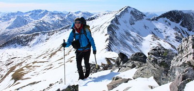 Lightweight & compact poles are best for climbing, mountaineering & travelling  © Dan Bailey