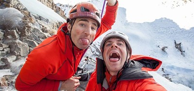 Ueli Steck and Jon Griffith  © Jon Griffith/Alpine Exposures