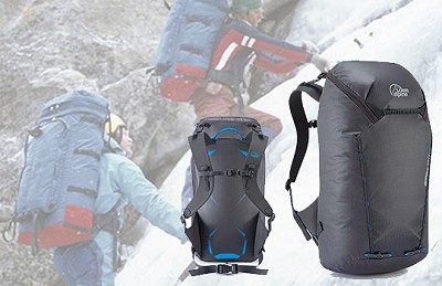 Ascent Range - Key Product  © Lowe Alpine