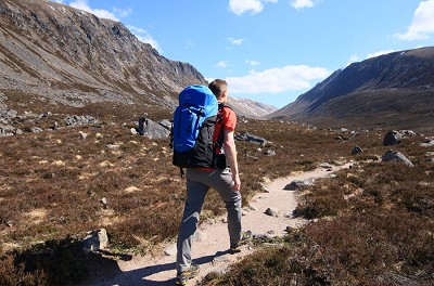 Heading for the Lairig Ghru  © Dan Bailey