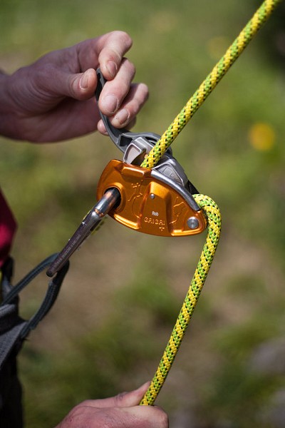 Assisted Breaking Belay Device Review - Petzl GrigriPlus 4  © UKC Gear