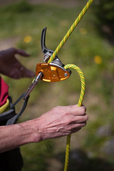 Assisted Breaking Belay Device Review - Petzl GrigriPlus 6  © UKC Gear