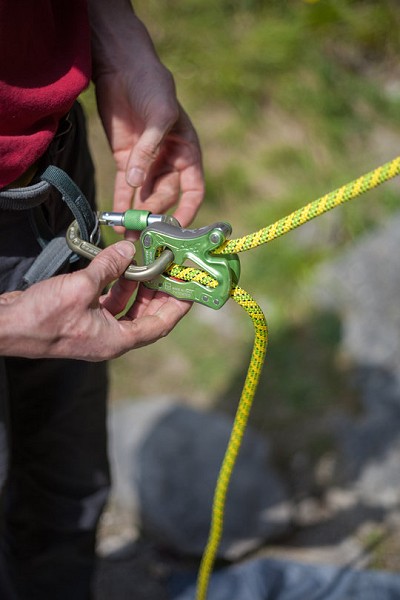Assisted Breaking Belay Device Review - CT Click Up 1  © UKC Gear
