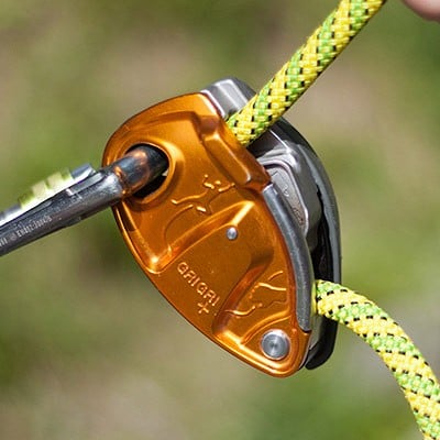 Assisted Breaking Belay Device Review - Petzl GrigriPlus