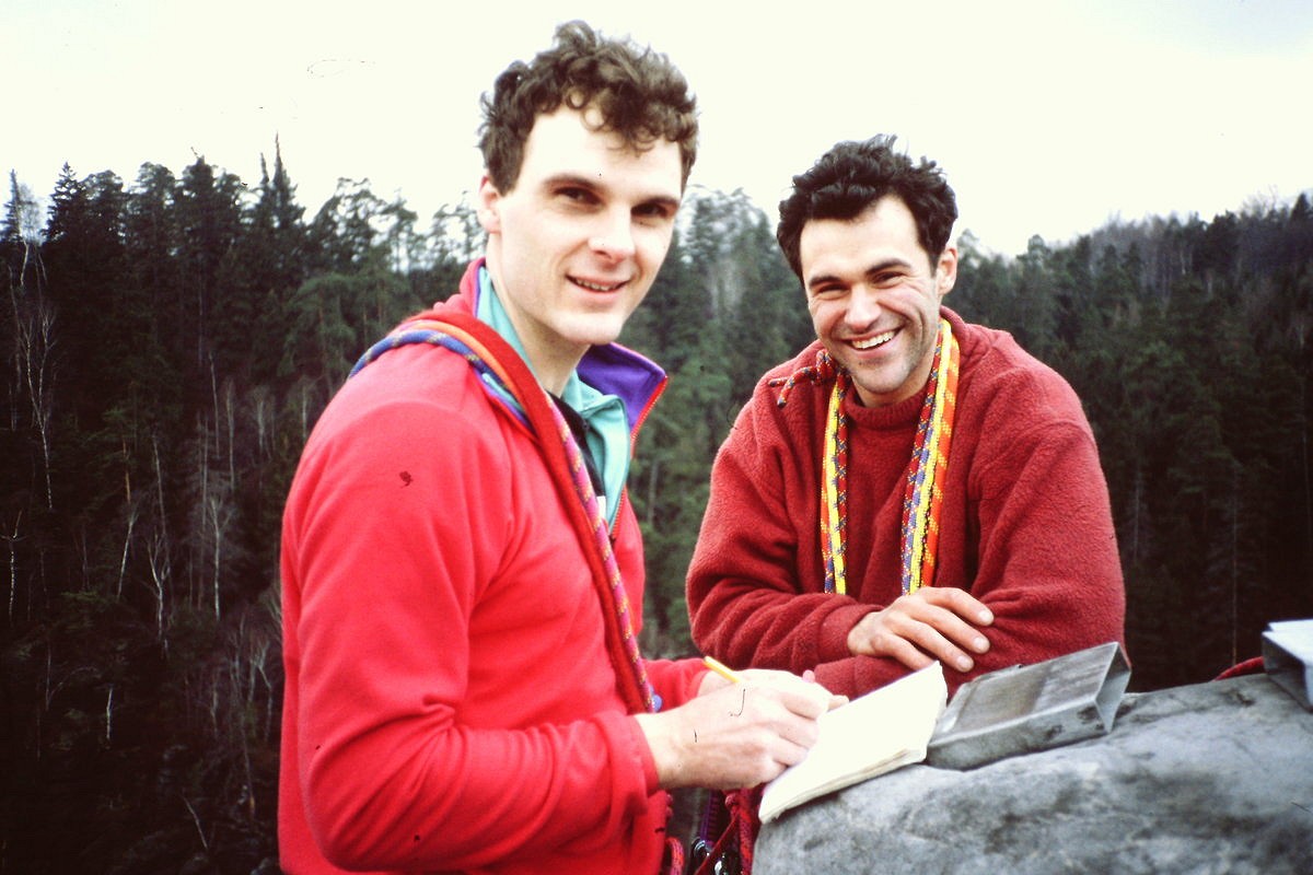 Mark and Jerry Moffatt in East Germany  © Bernd Arnold