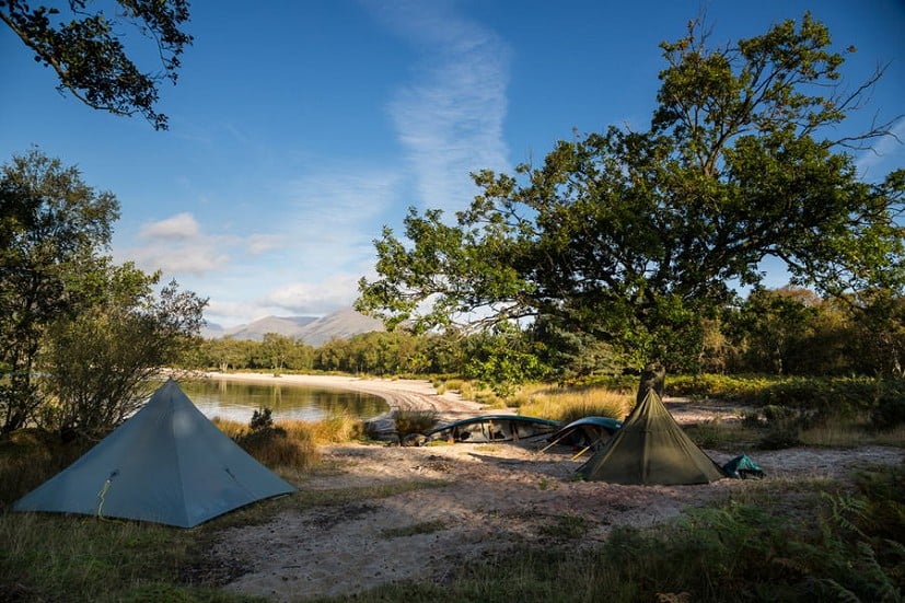 Island camping on Loch Lomond. Will this soon be banned too?  © David Lintern