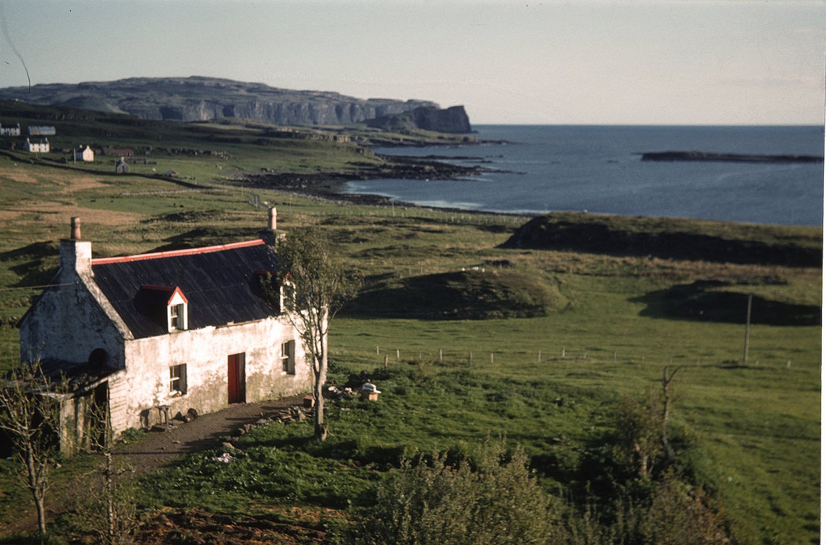 Skye Cottage and Oronsay  © Moffat Collection