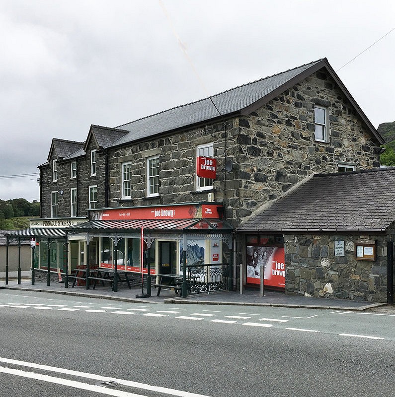 The new and improved Capel Curig shop