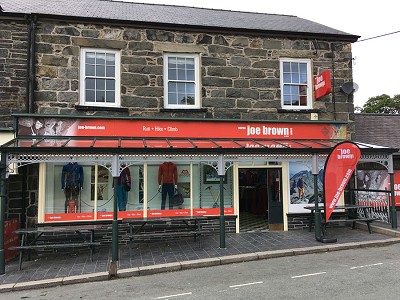 The new and improved Capel Curig shop  © Joe Brown Shops
