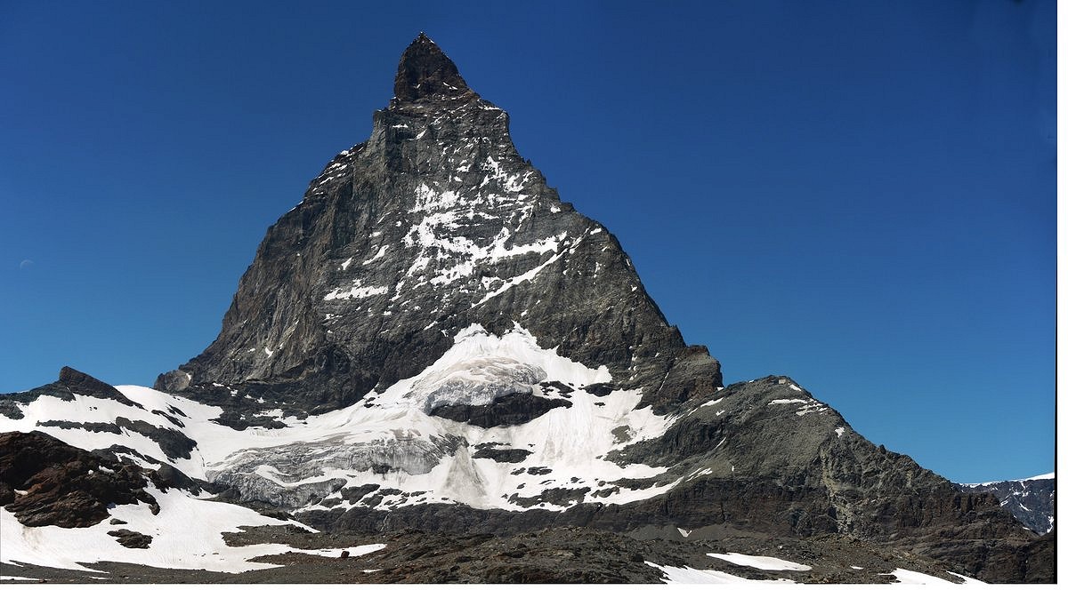 Matterhorn East face in June.  © Timboy