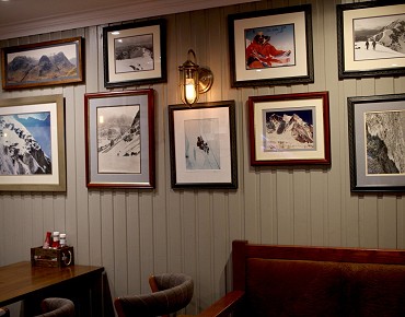 You can tell it's a climber's pub - just look at the decor  © Daniel Neilson