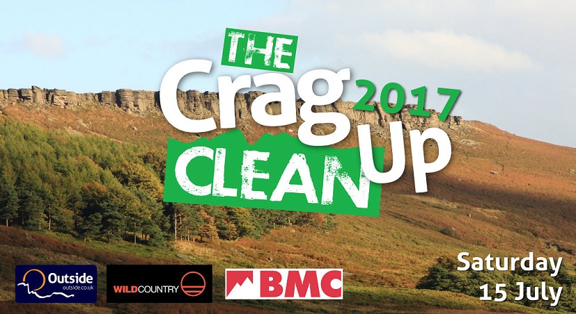 Outside Crag Clean Up Logo  © Outside