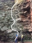 The route we took! 6b move on crux?