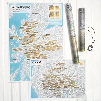 Munro and Wainwright maps  © Maps International