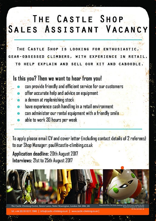Castle Shop Assistant Wanted, Recruitment Premier Post, 2 weeks @ GBP 75pw