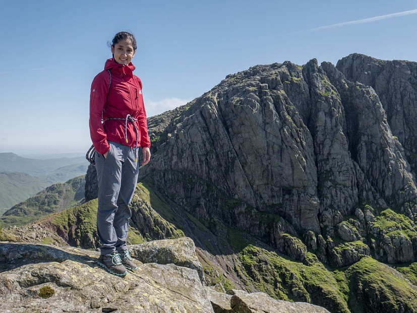 Trousers and jacket on Pikes Crag  © Martin McKenna