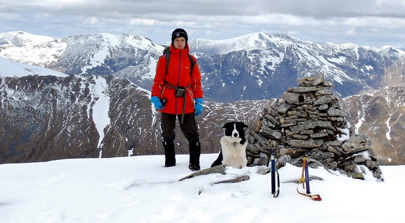 He's on 207 Munros, and counting...   © Pattullo family