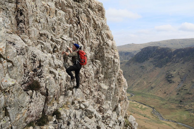 Cam Crag Ridge on a nice day - dry conditions highly recommended  © Dan Bailey