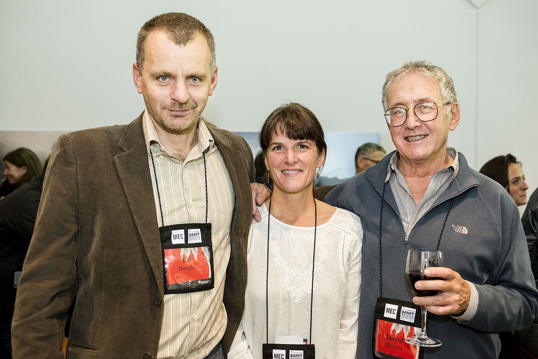 On book jury duty at Banff in 2014 with Anik See and David Roberts.   © Ed Douglas