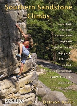 Southern Sandstone Climbs Rockfax Cover  © Rockfax