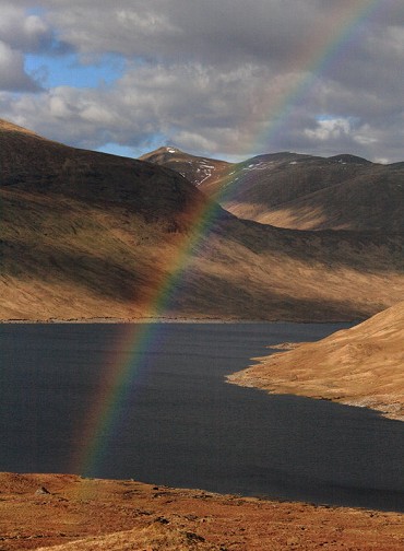Sgurr na Lapaich and Loch Mullardoch  © Dan Bailey